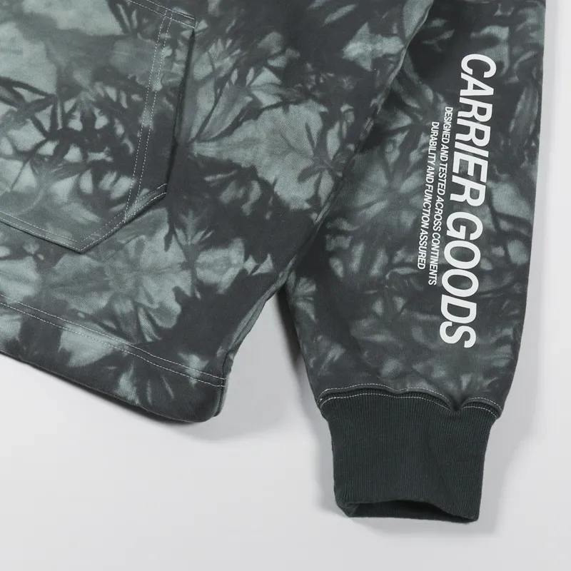 Carrier Goods Hoodie Green Ice Dye-4