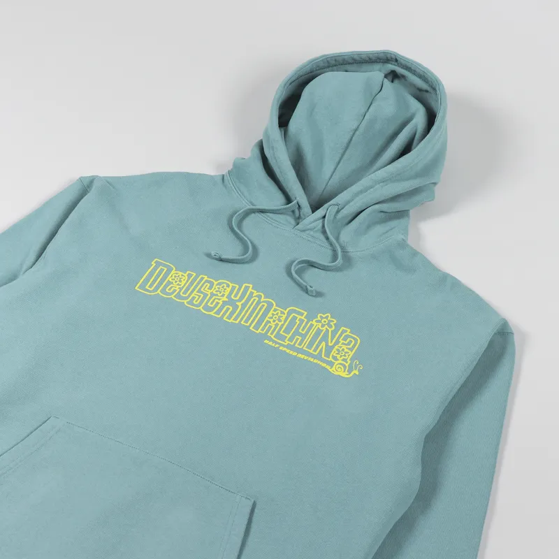 Deus Ex Machina Idle Hoodie Mineral Blue-2