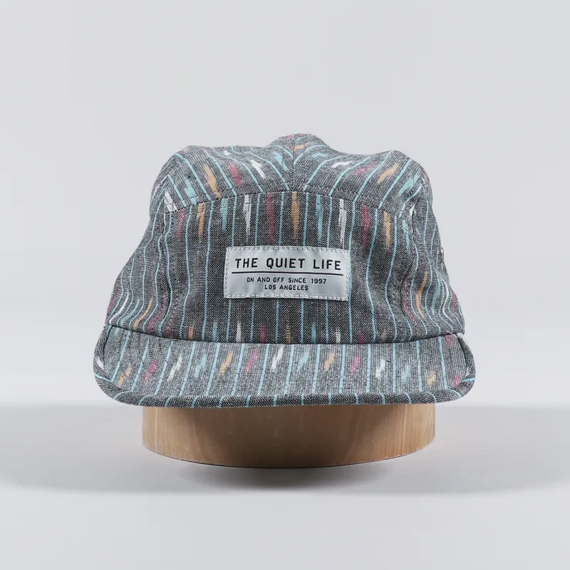 The Quiet Life Ikat 5 Panel Camper Hat Multi-2