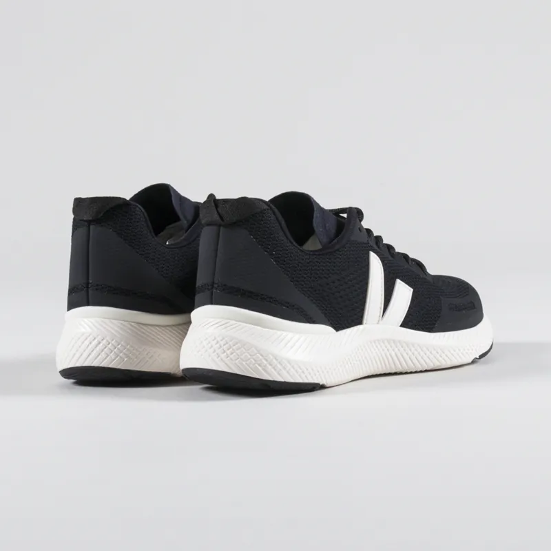 Veja Womens Impala Engineered Mesh Shoes Black Cream-3