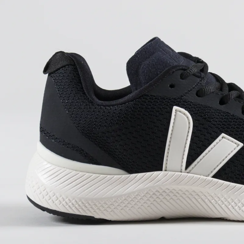 Veja Womens Impala Engineered Mesh Shoes Black Cream-5