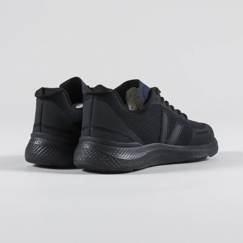 Veja Womens Impala Engineered Mesh Shoes Full Black-3
