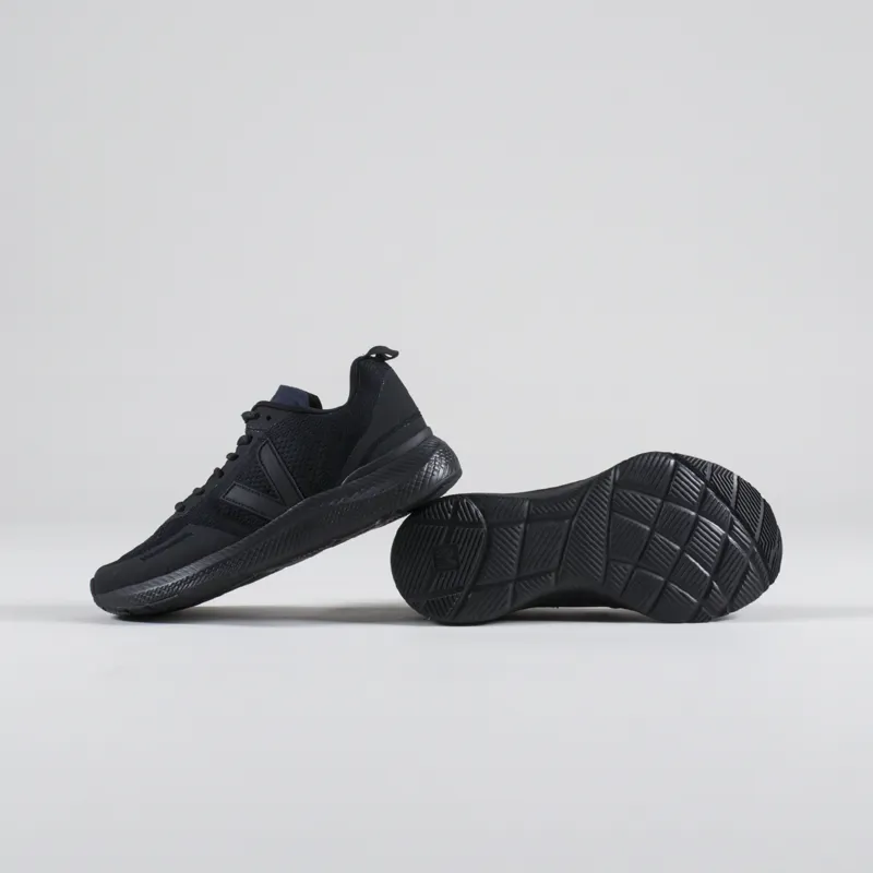 Veja Womens Impala Engineered Mesh Shoes Full Black-2