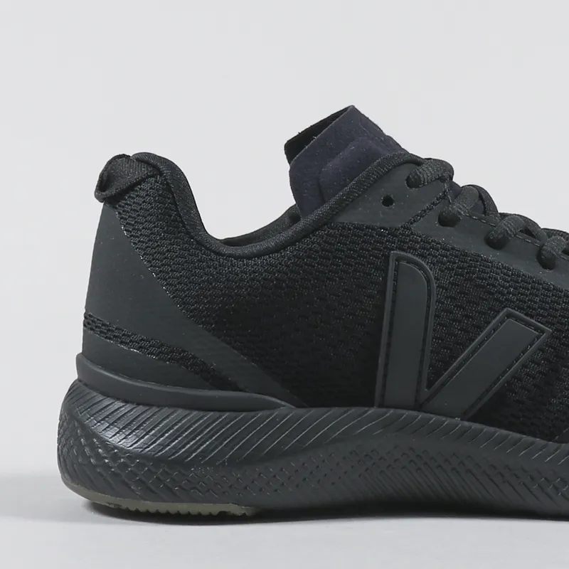 Veja Womens Impala Engineered Mesh Shoes Black Kaki-5