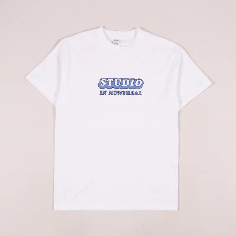 Studio Skateboards In Montreal T Shirt White