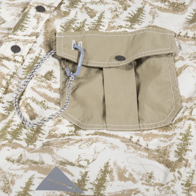 And Wander In The Mountain Shirt Beige-4