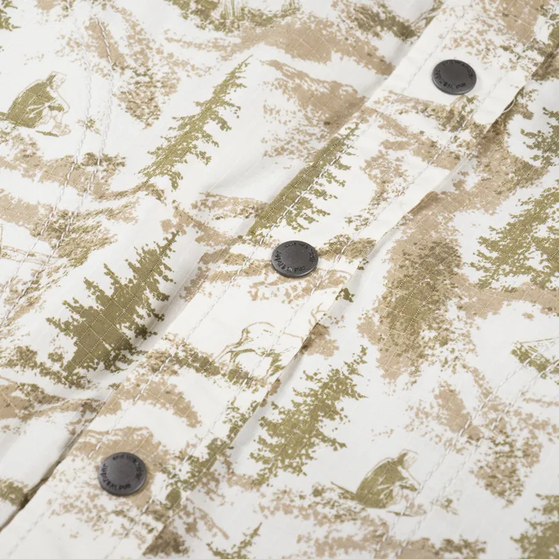 And Wander In The Mountain Shirt Beige-6
