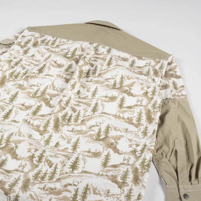 And Wander In The Mountain Shirt Beige-3