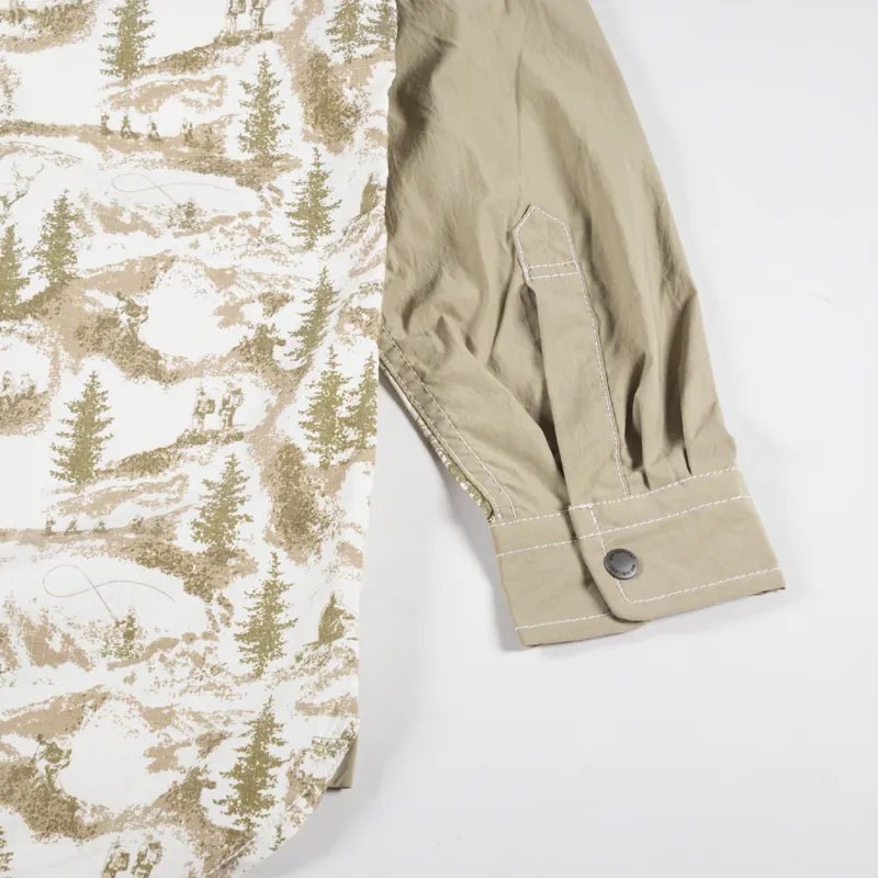 And Wander In The Mountain Shirt Beige-7