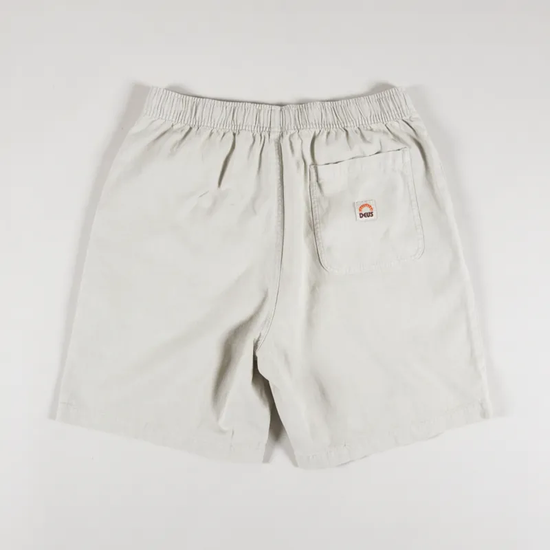 Deus Ex Machina Mens Infinity Hemp Shorts Dirty White