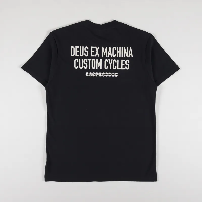 Deus Ex Machina Inline T Shirt Black