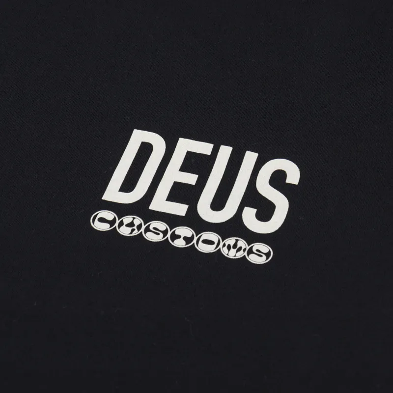 Deus Ex Machina Inline T Shirt Black-5