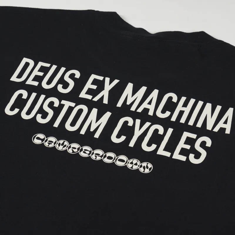 Deus Ex Machina Inline T Shirt Black-4