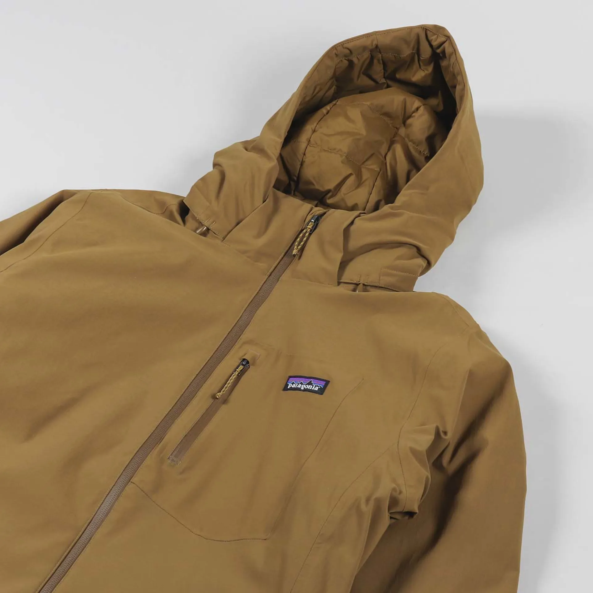 Patagonia Mens Insulated Quandary Jacket Munch Brown