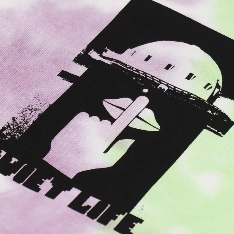 The Quiet Life Integretron Long Sleeve T Shirt Tie Dye-6