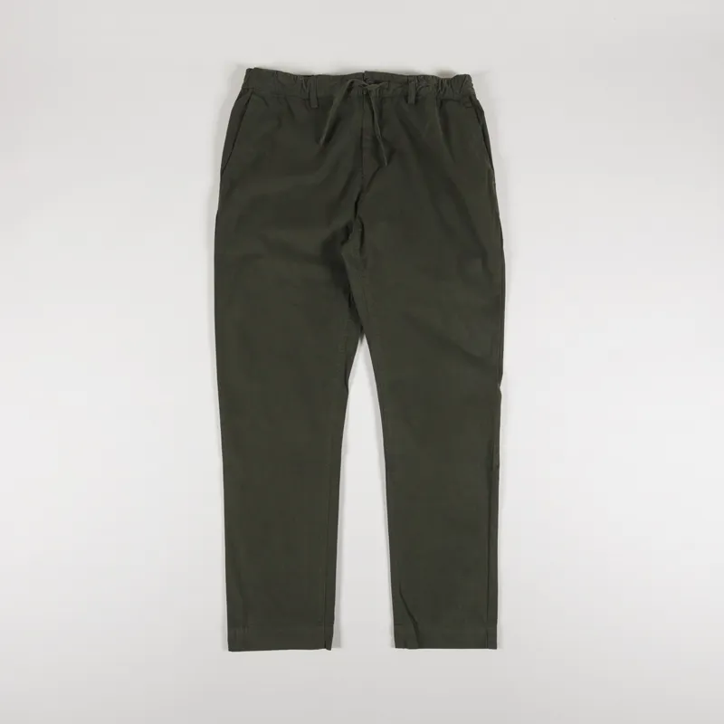 Kestin Inverness Trouser Defender Green Cotton Twill-1