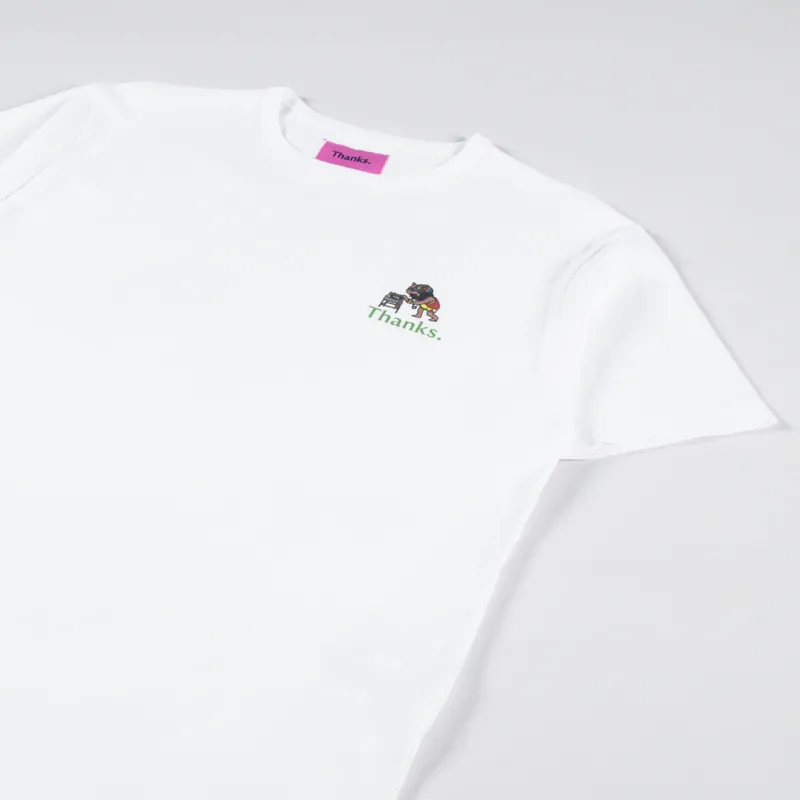 Thanks Irie T Shirt White-3