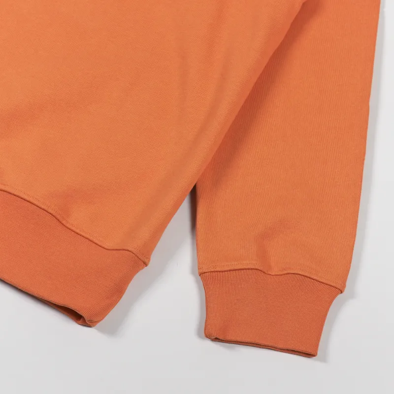 Parlez Iroko Crew Sweat Burnt Orange-4