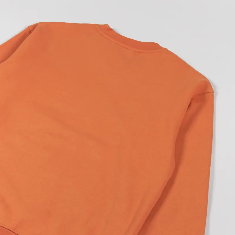 Parlez Iroko Crew Sweat Burnt Orange-5