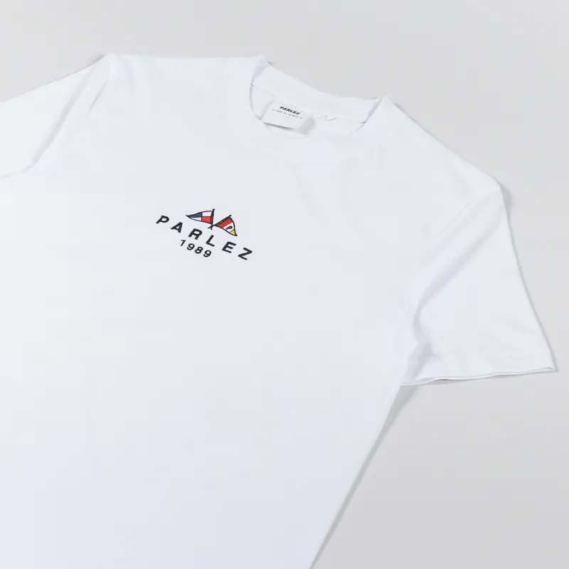 Parlez Iroko T Shirt White-1