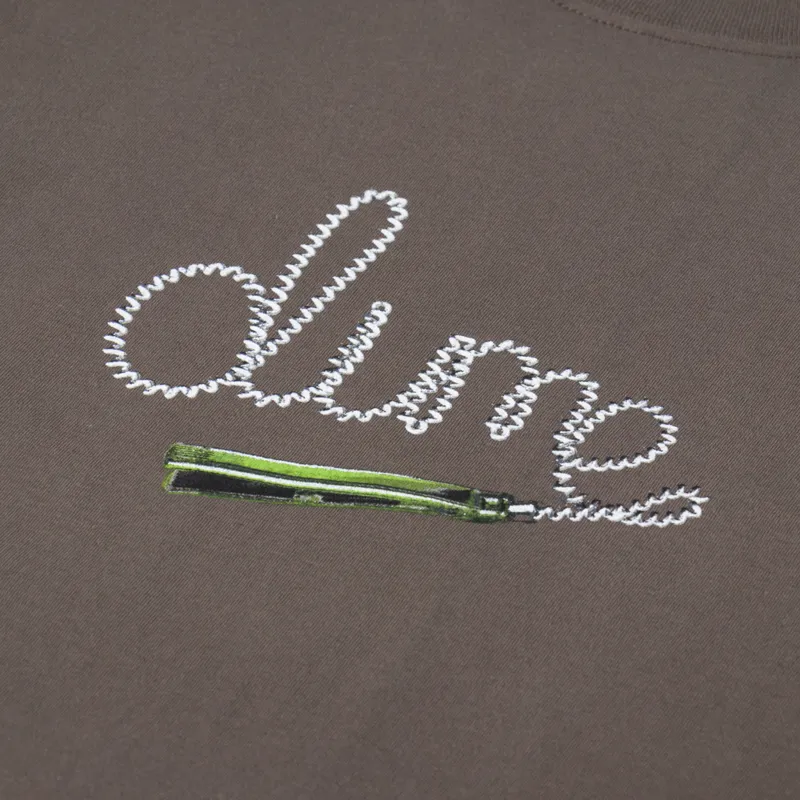 Dime Iron T Shirt Driftwood-1