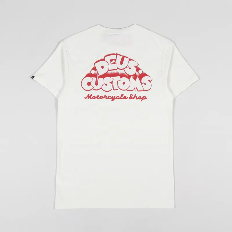 Deus Ex Machina Irreverence T Shirt Vintage White