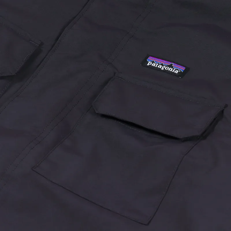 patagonia isthmus utility jacket ink black