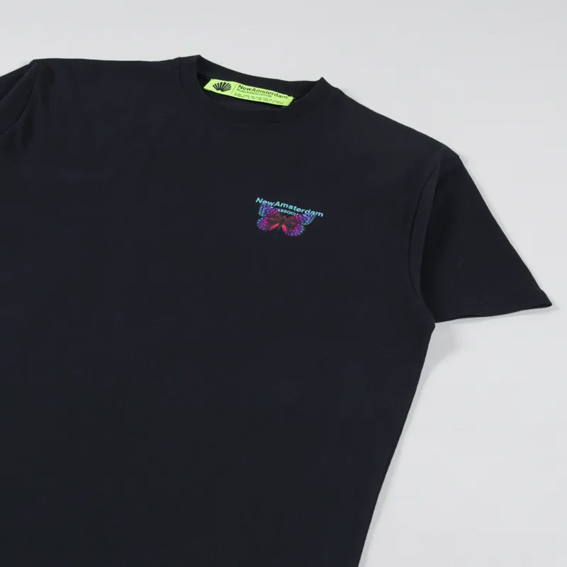 New Amsterdam Surf Association Issoria T Shirt Black-3