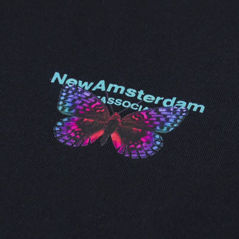 New Amsterdam Surf Association Issoria T Shirt Black-4