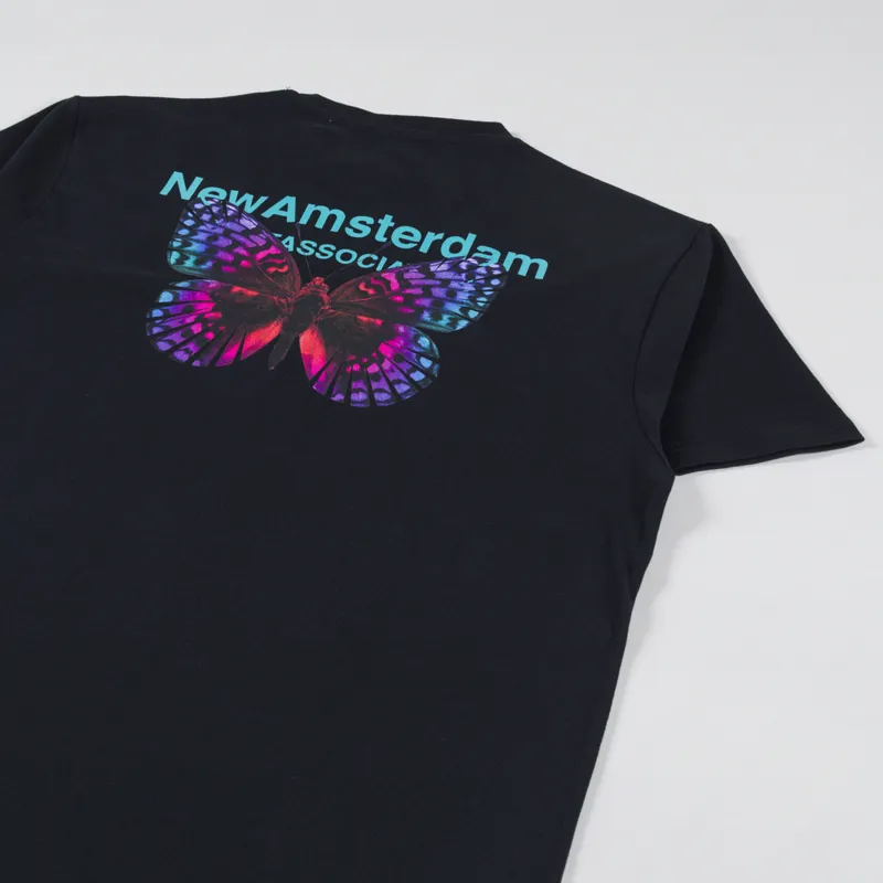 New Amsterdam Surf Association Issoria T Shirt Black-2