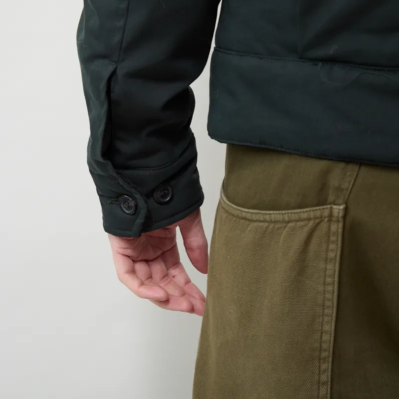 Fred Perry Cotton Caban Jacket Night Green-8