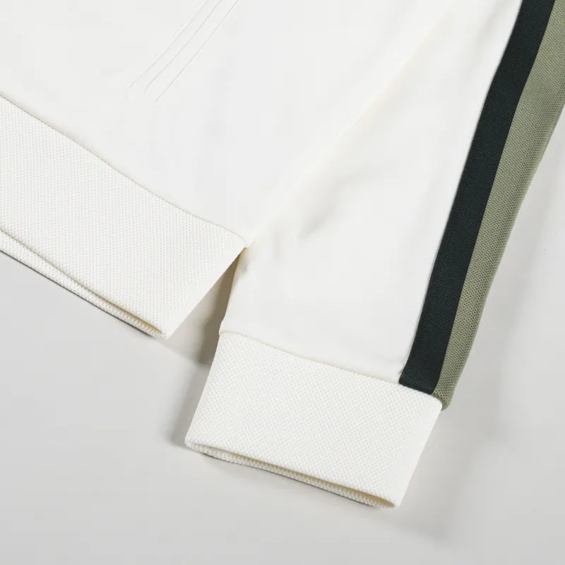 Fred Perry Two Colour Tape Track Jacket Light Ecru-8