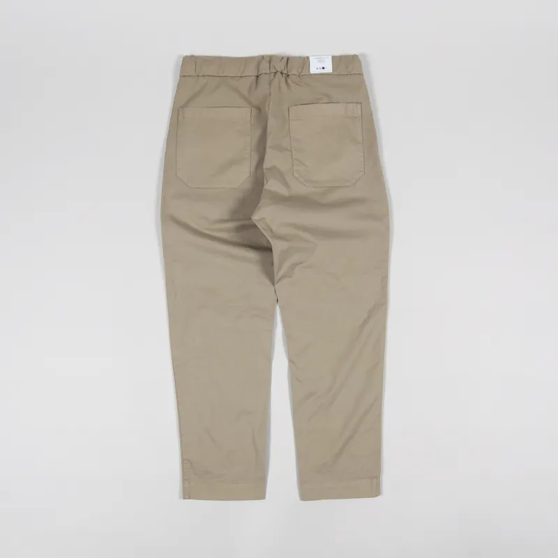 NN07 Jacob Draw Trousers Khaki-1