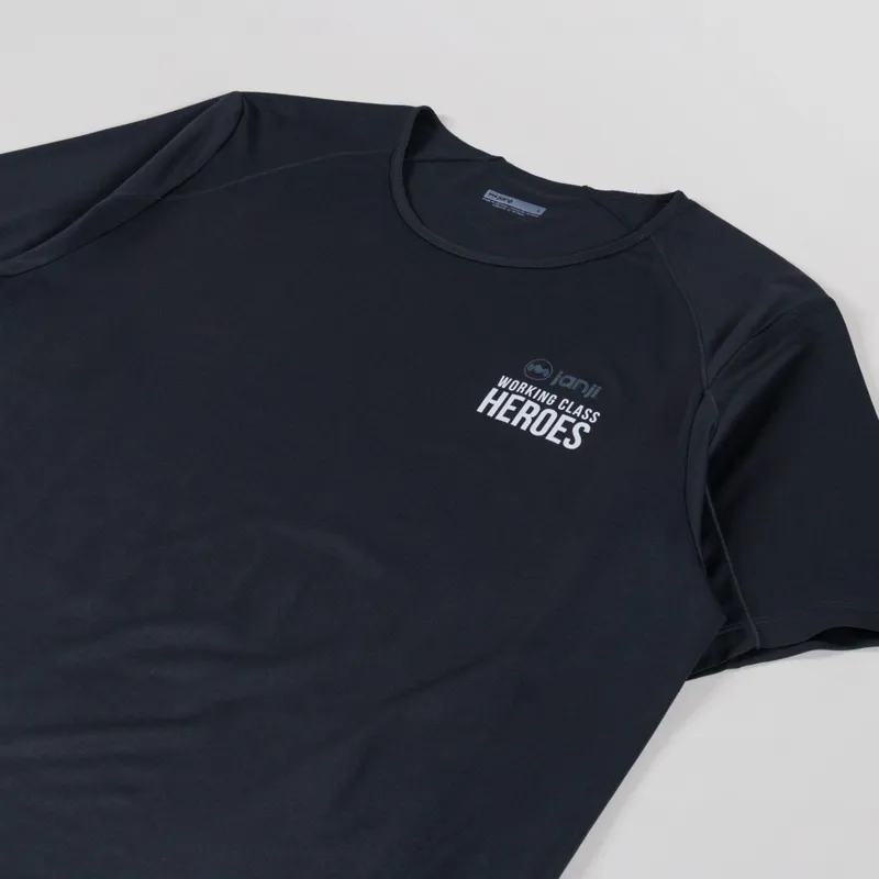 Janji x Working Class Heroes 20th Anniversary T Shirt Black-8