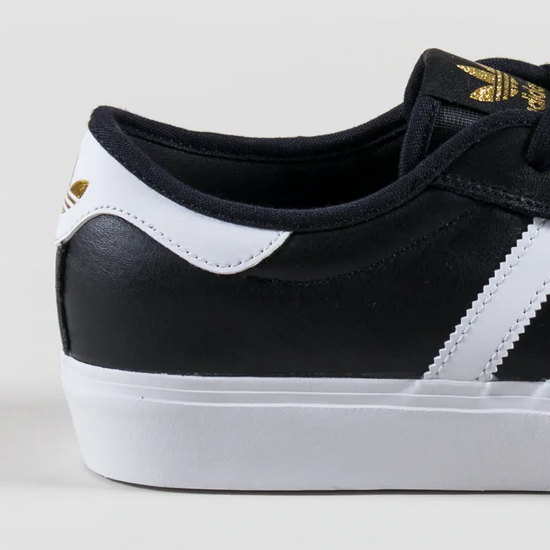 Adidas Skateboarding Adi Ease Shoes Black White Gold-4