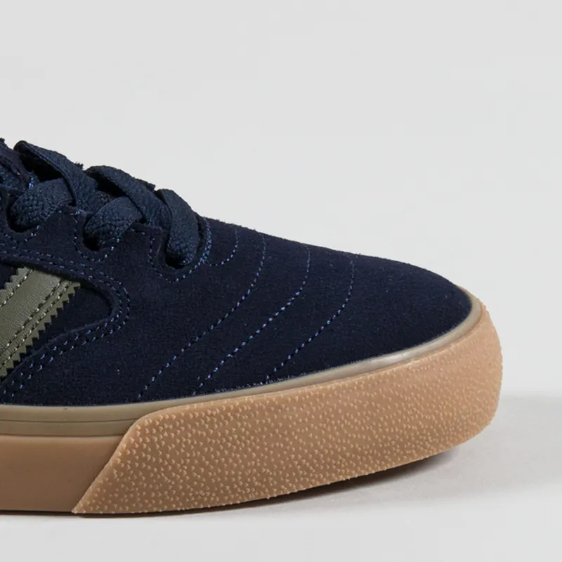 Adidas Skateboarding Busenitz Vulc II Shoes Ink Green Gold-5