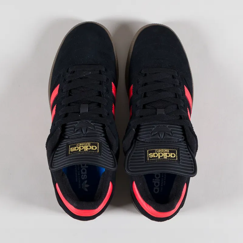 Adidas Skateboarding Busenitz Shoes Black Red Gum-6