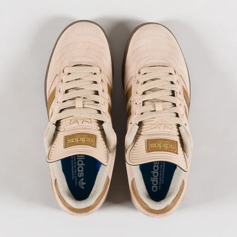 Adidas Skateboarding Busenitz Shoes Beige Green Gum-6