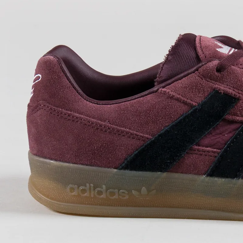 Adidas Skateboarding Aloha Super Shoes Burgundy Black Gum-4