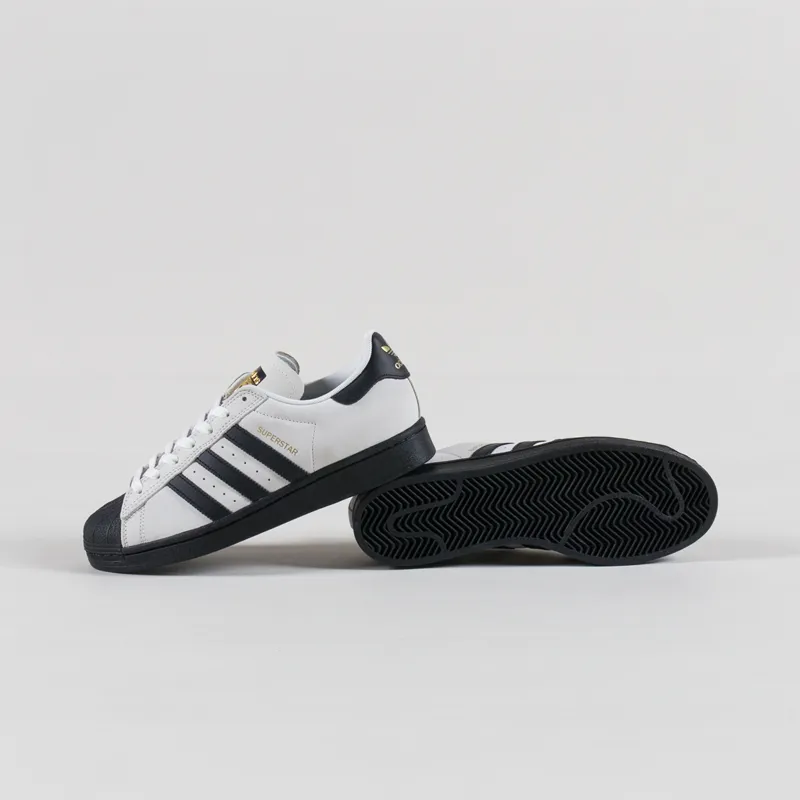 Adidas Skateboarding Superstar ADV Shoes White Black White-3