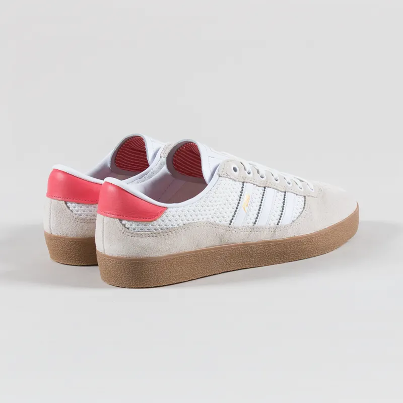 Adidas Skateboarding Puig Shoes White Gum-1