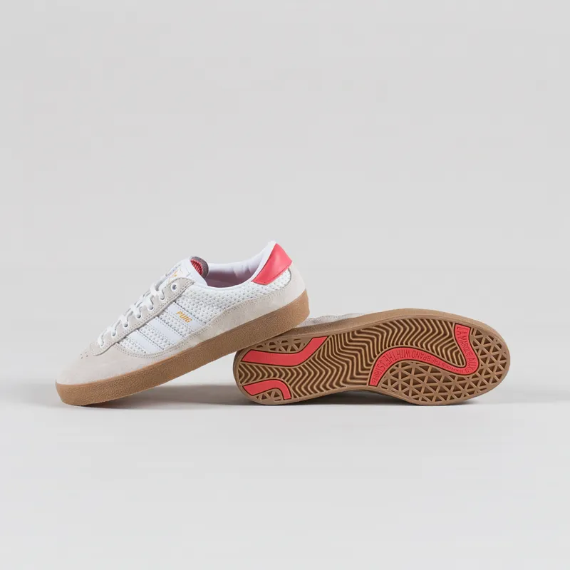 Adidas Skateboarding Puig Shoes White Gum-3