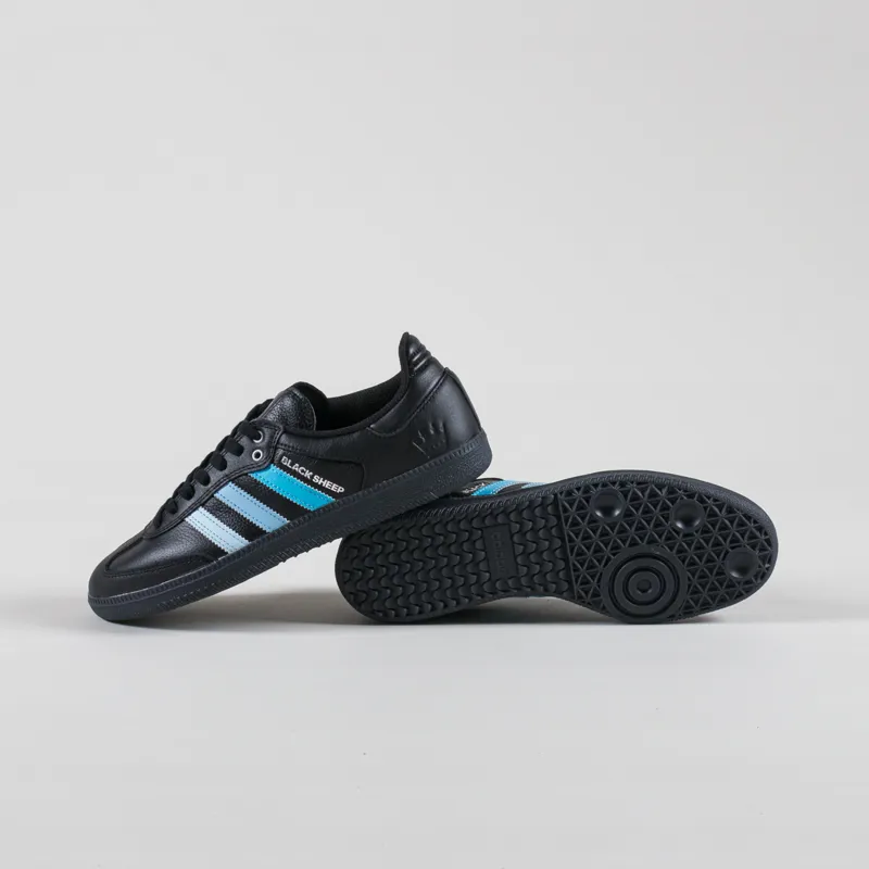 Adidas Skateboarding Trainers CLTFC Black Sheep Samba Shoes Black