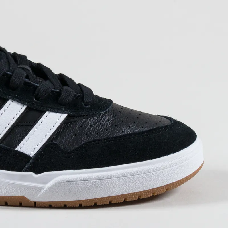 Adidas Skateboarding Tyshawn II Shoes Black White Gum-5