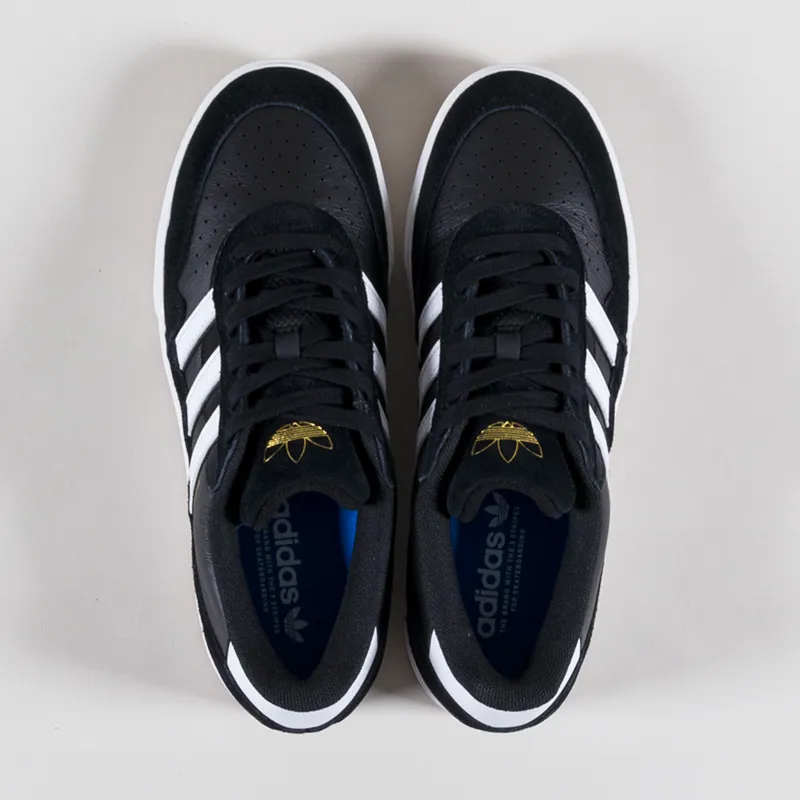 Adidas Skateboarding Tyshawn II Shoes Black White Gum-6