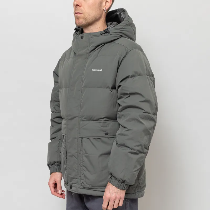 Snow Peak Everyday Down Jacket Charcoal-1
