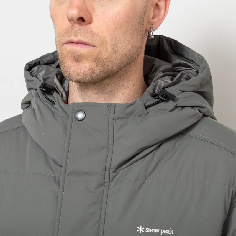 Snow Peak Everyday Down Jacket Charcoal-7