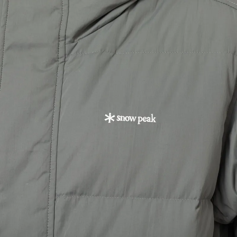 Snow Peak Everyday Down Jacket Charcoal-9