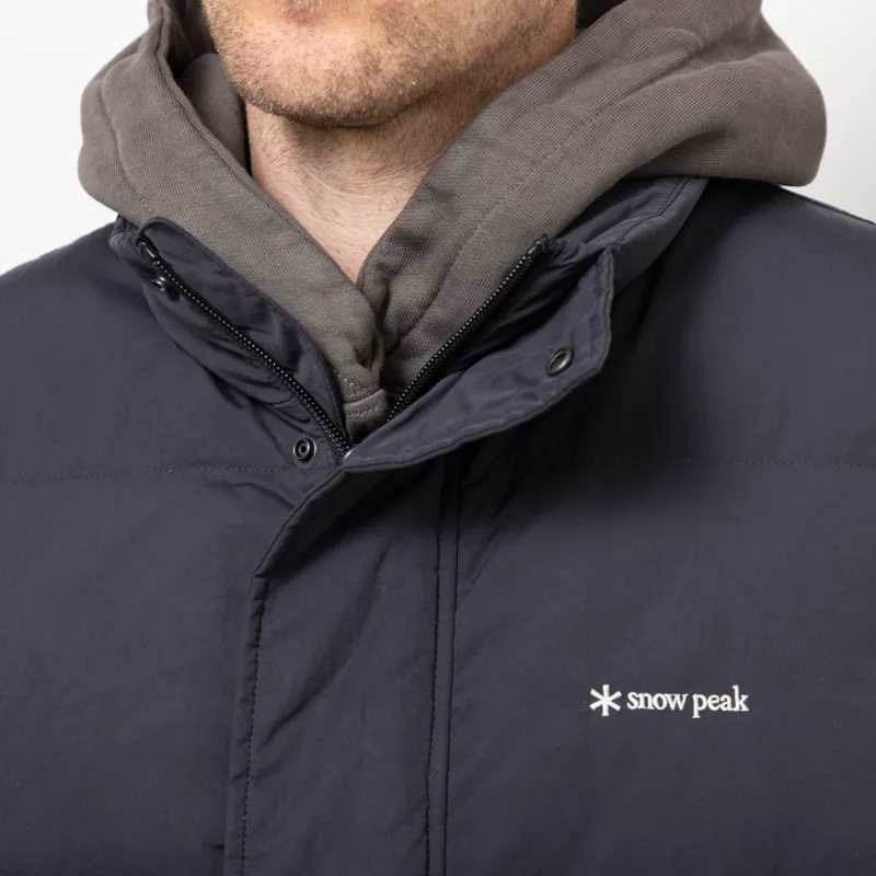 Snow Peak Everyday Down Vest Black-5