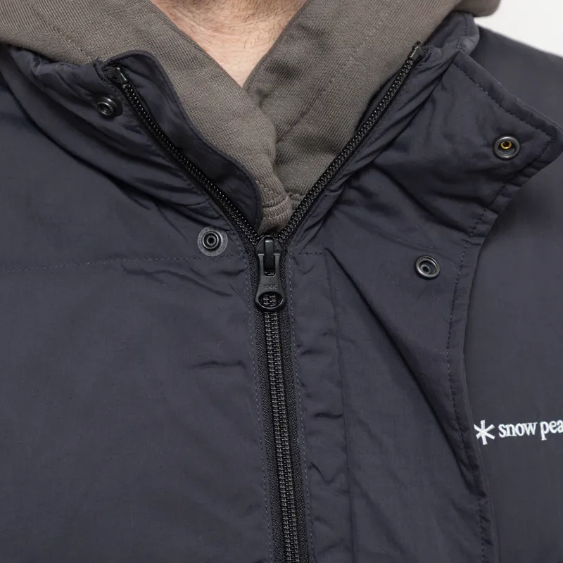 Snow Peak Everyday Down Vest Black-7